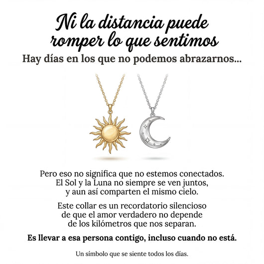 Collares Sol & Luna 🌞🌙 – Unidos aunque estén lejos - Charliac Bolivia