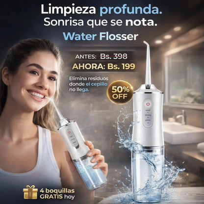 Irrigador Bucal Portátil Profesional™