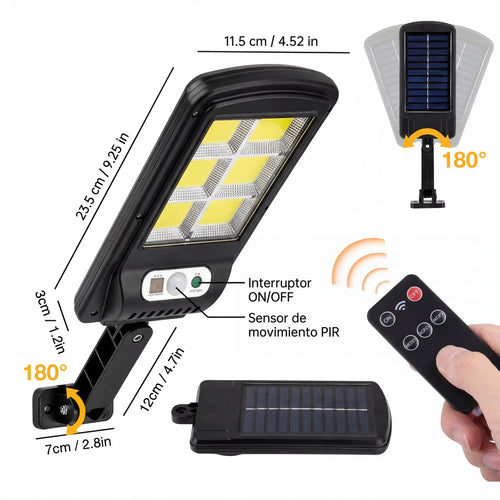 Luz Solar Smart™ con Sensor de Movimiento