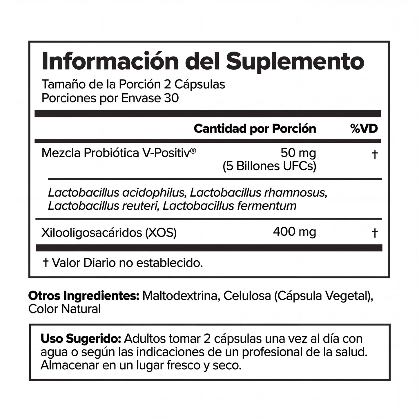 URO™ - Probiótico Vaginal en Cápsulas
