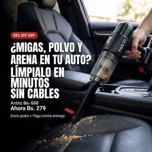 Aspiradora + Sopladora Portátil Profesional
