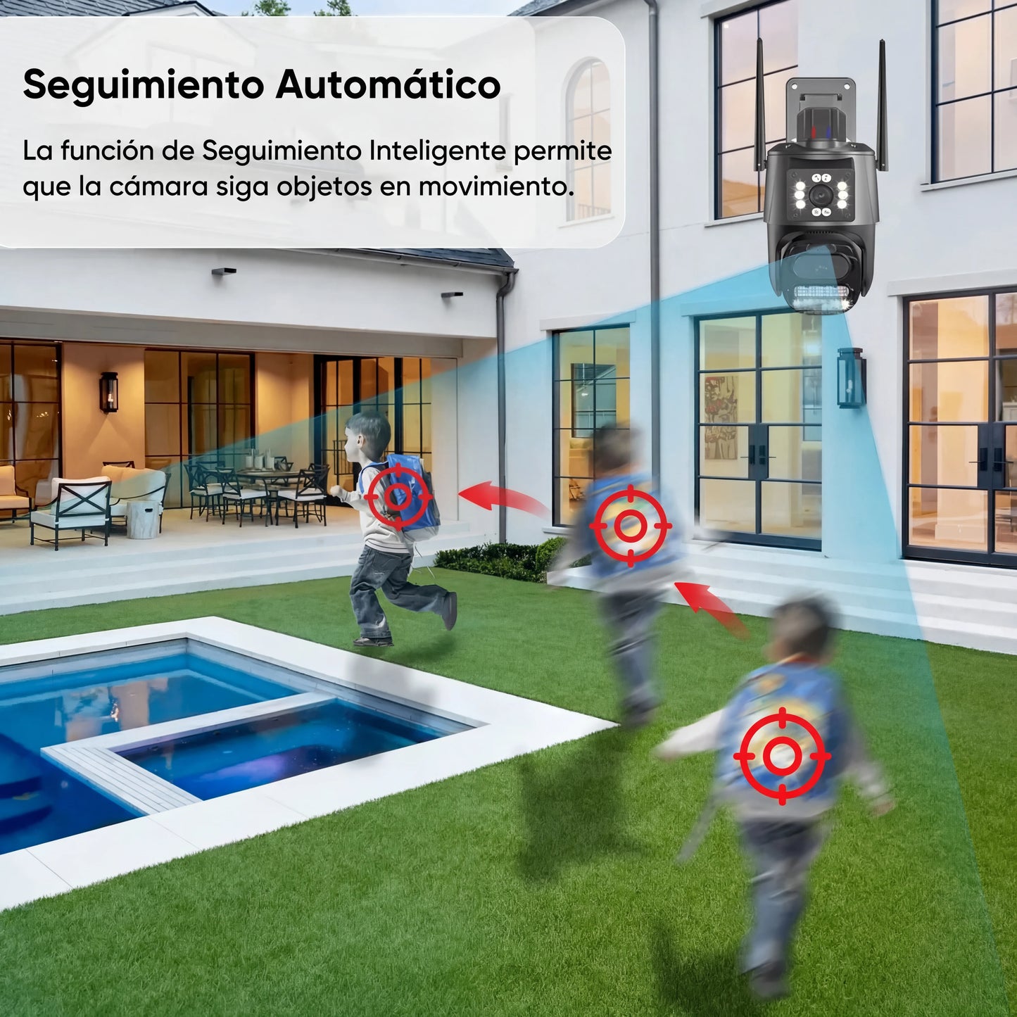 Guardián Pro® - Cámara de Seguridad WiFi Doble Lente