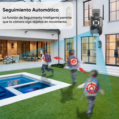 Guardián Pro® - Cámara de Seguridad WiFi Doble Lente