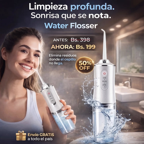 Irrigador Bucal Portátil Profesional™