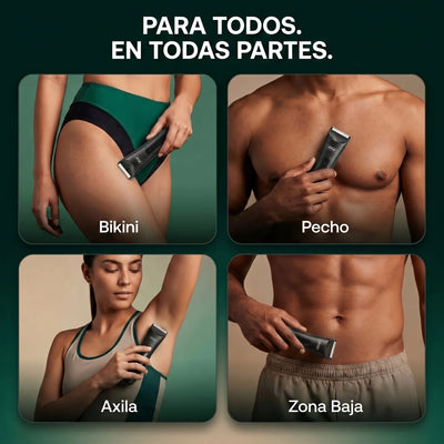 Afeitadora Corporal Anti-Cortes para Zonas Íntimas®
