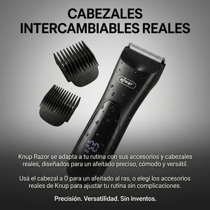 Afeitadora Corporal Anti-Cortes para Zonas Íntimas®