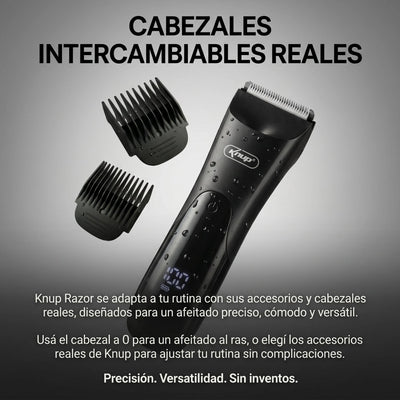 Afeitadora Corporal Anti-Cortes para Zonas Íntimas®