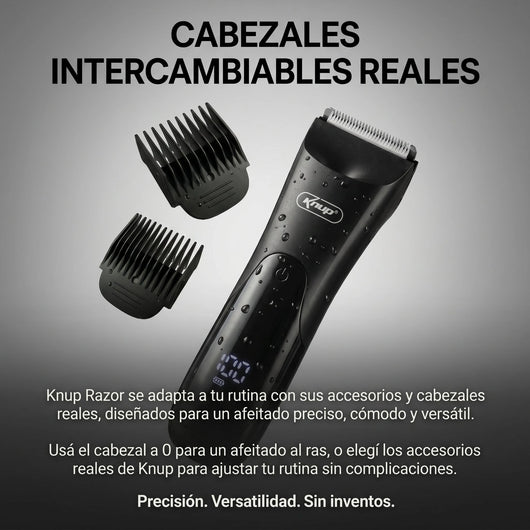 Afeitadora Corporal Anti-Cortes para Zonas Íntimas®