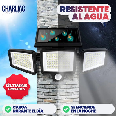 Luz solar resistente al agua para exterior