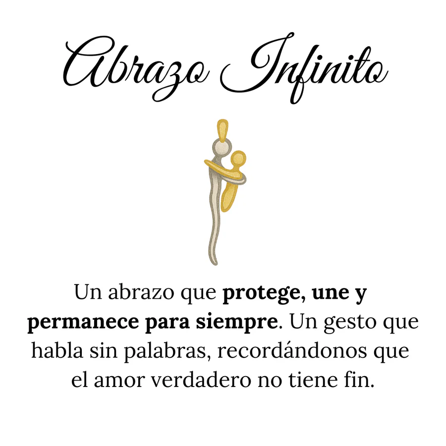Collar Abrazo Infinito 💝 – Mamá e hij@, unidos para siempre
