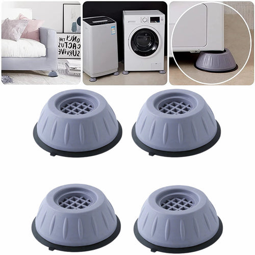 Soportes Antivibración para Lavadora® — Elimina Ruido y Vibración (Set 4)