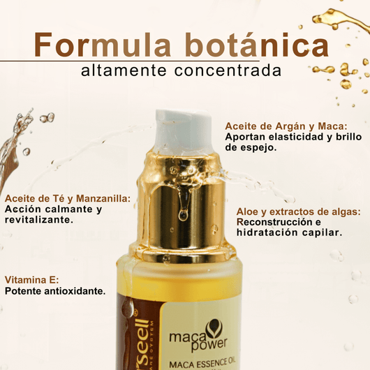 Karseell™ | Sérum Reparador Premium de Argán + Maca 50ml - Charliac Bolivia
