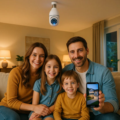 Vigilight™ – Cámara de Vigilancia 360°