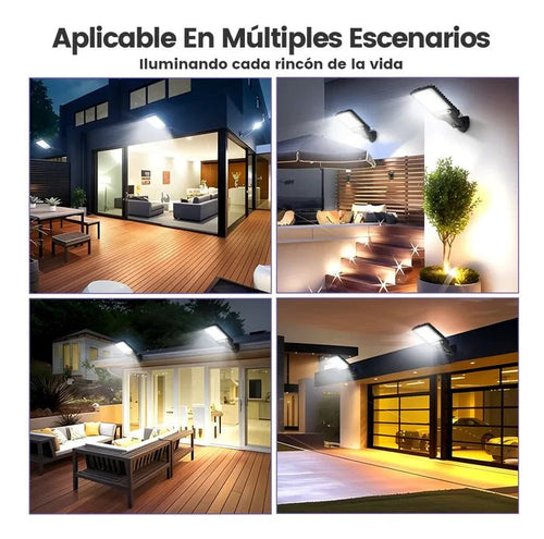 Luz Solar Smart™ con Sensor de Movimiento