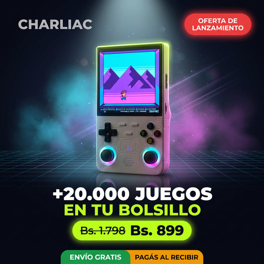 RetroPocket Pro consola retro portátil con +20.000 juegos, oferta de lanzamiento Bs 899