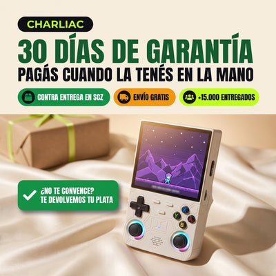 RetroPocket Pro con 30 días de garantía, contra entrega en Santa Cruz y envío gratis a toda Bolivia