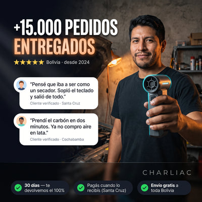 +15.000 pedidos entregados en Bolivia — garantía 30 días, pagás cuando lo recibís en Santa Cruz, envío gratis