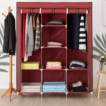 Closet Armable Portátil® — 3 Cuerpos + 8 Compartimentos Tela Impermeable